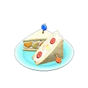 mixed-fruits sandwich