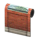 brick garden wall