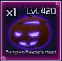 Pumpkin Reaper Head