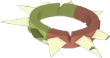 Worn Spiked Collar