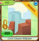 Coral Canyons Wallpaper and Floor
