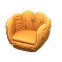 throwback mitt chair