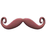 curly mustache