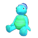 Blue Tired Tortoise