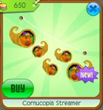Cornucopia Streamer