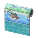 bathhouse wall