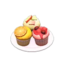 fruit cupcakes