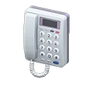 wall-mounted phone