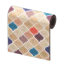 beige Moroccan wall