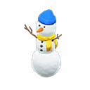 three-tiered snowperson