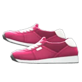 faux-suede sneakers