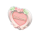 heart doorplate