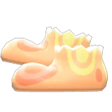 wood-egg shoes