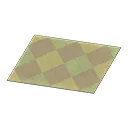 brown argyle rug