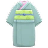 simple visiting kimono