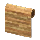 wooden-mosaic wall
