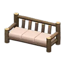 log extra-long sofa