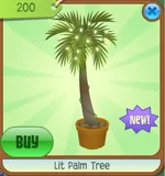 Lit Trees