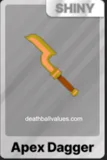 Shiny Apex Dagger